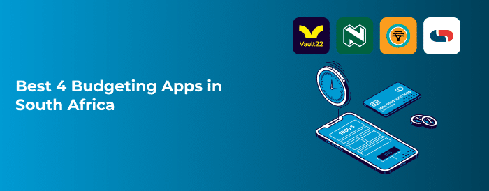 Top budgeting apps comparison graphic for South Africa